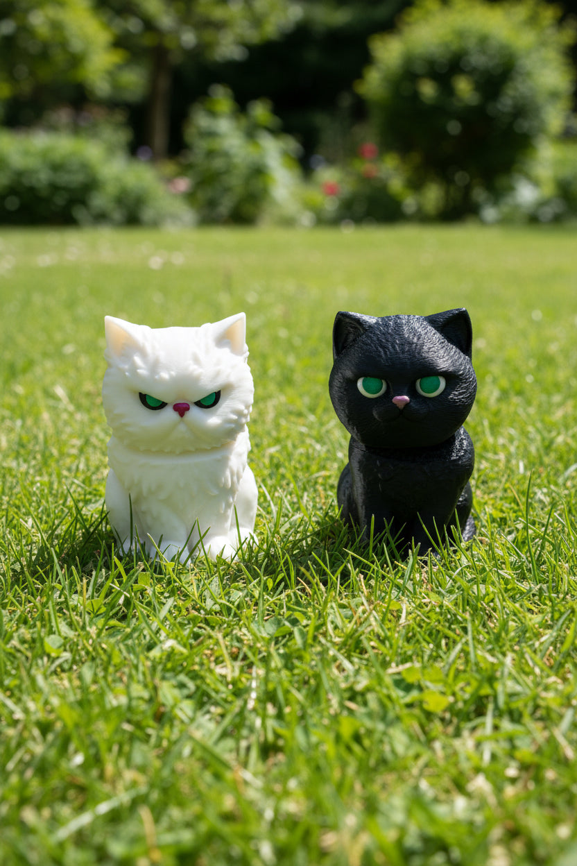 3-D printed Bobble head Kitty large