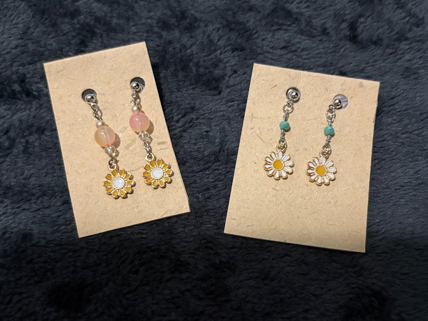 Flower earrings