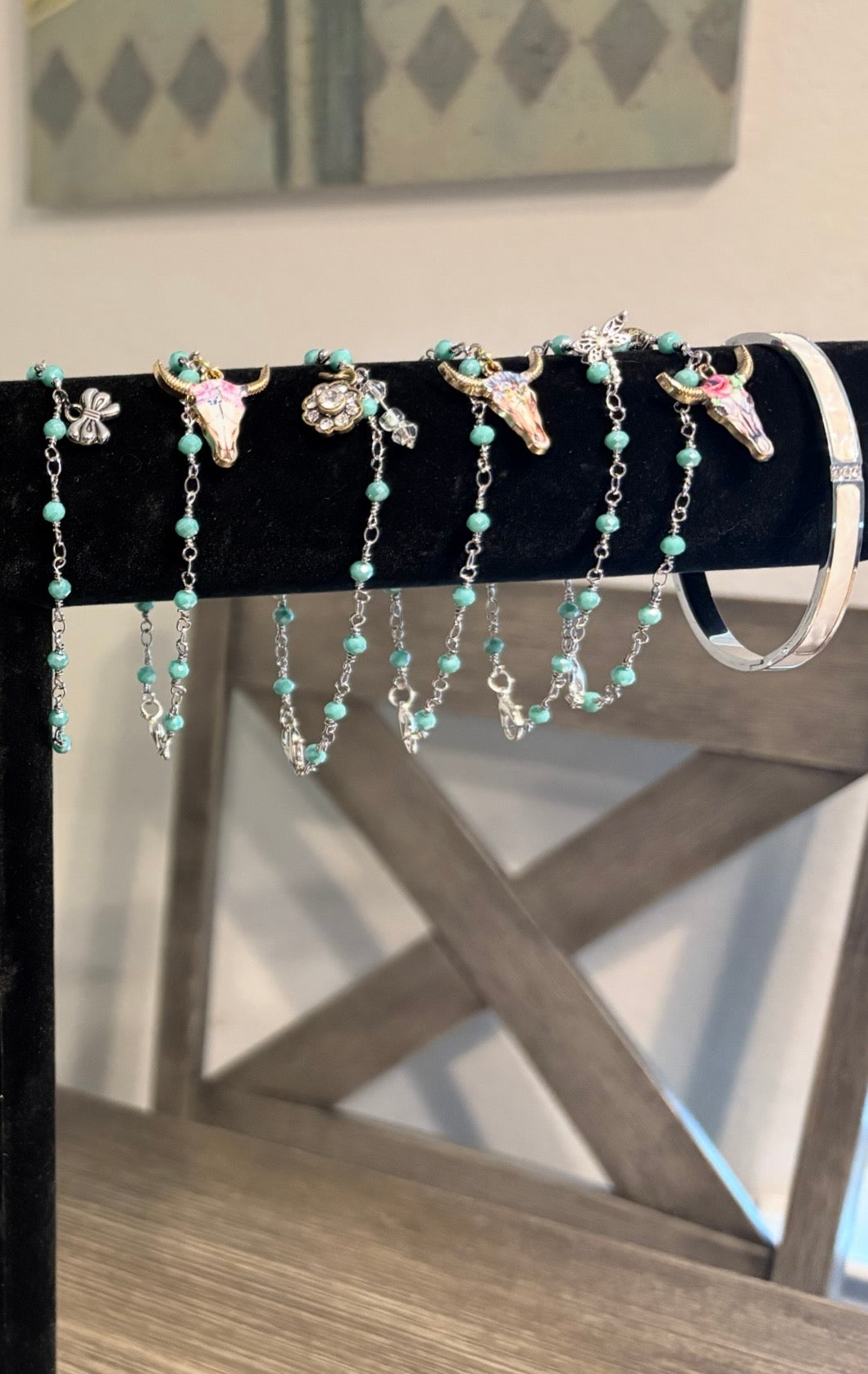 Bracelets-Hand-crafted - with charm