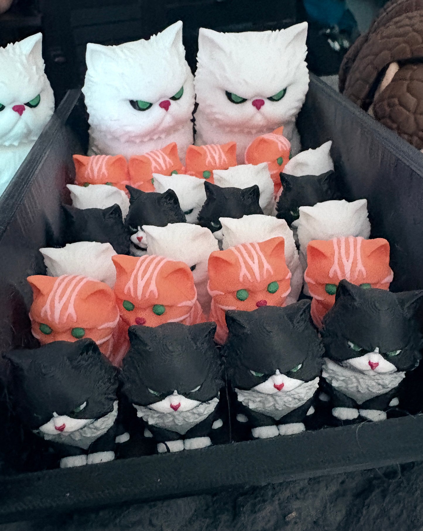 3-D printed Bobble head Kitty large
