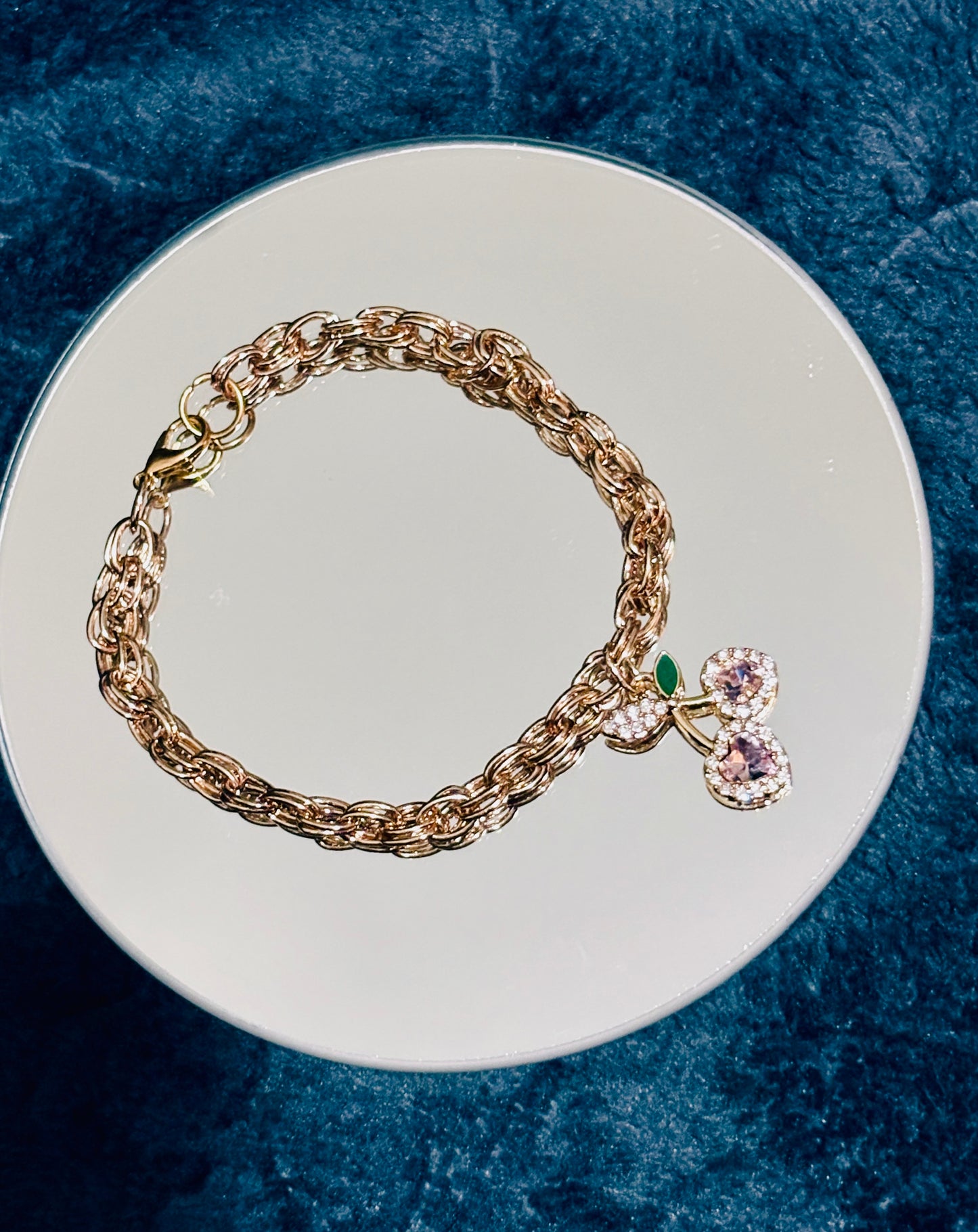 Bracelets-with charm-Gold - Handcrafted