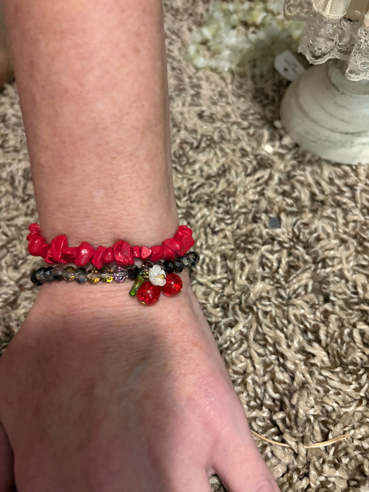 Beaded bracelet-handmade