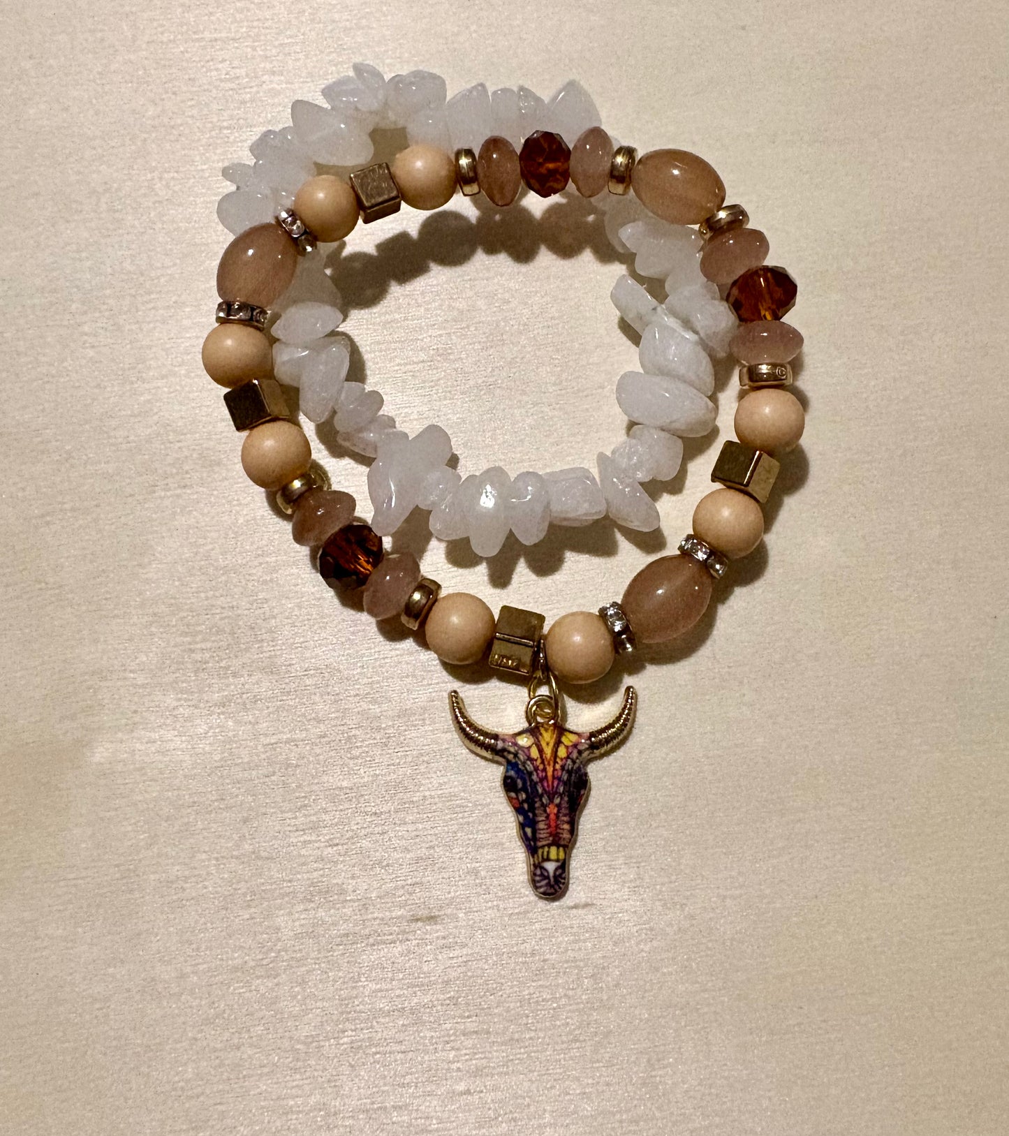 Beaded bracelet-handmade