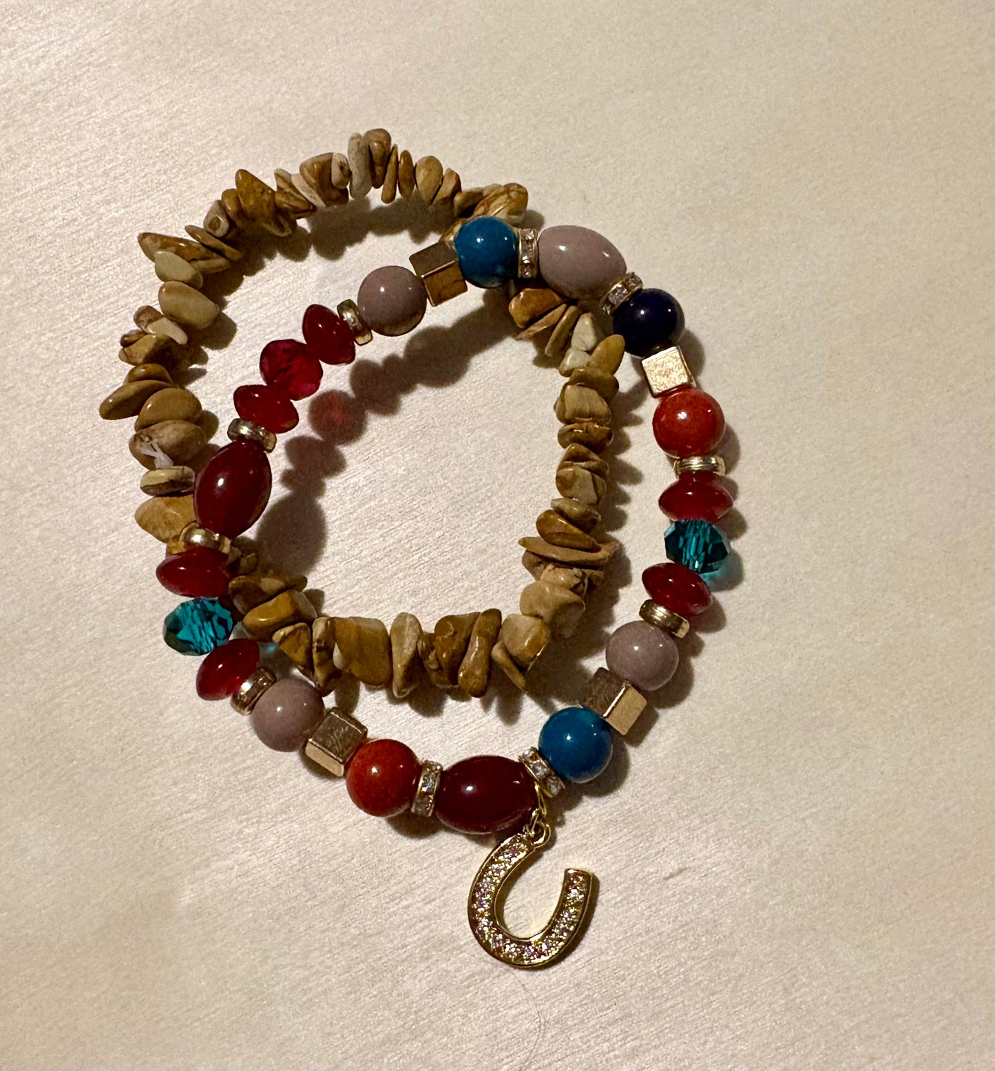 Beaded bracelet-handmade