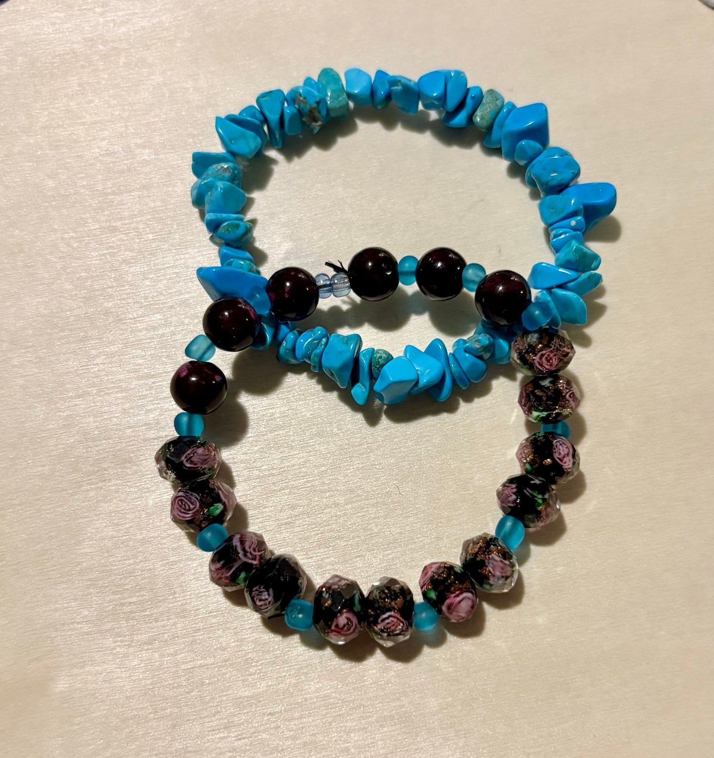 Beaded bracelet-handmade
