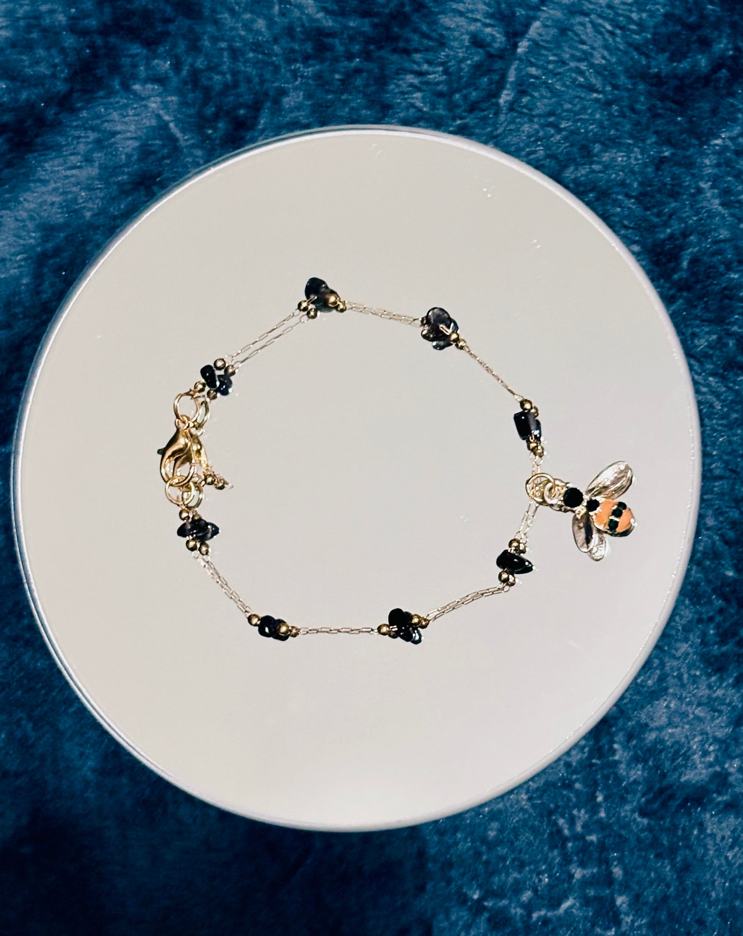 Bracelets-with charm-Gold - Handcrafted