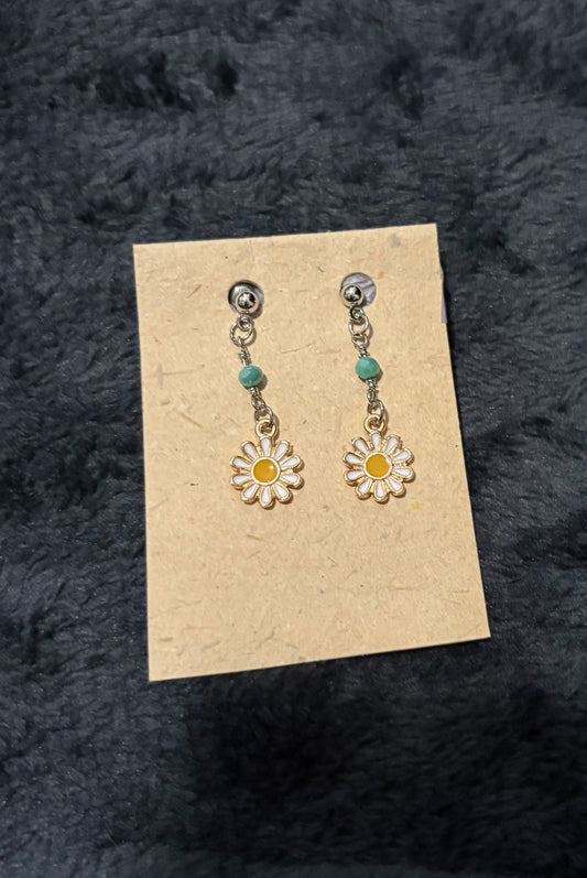 Flower earrings