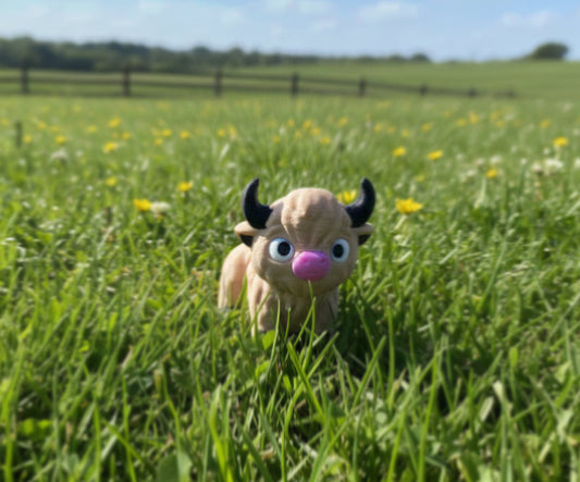 3-d printed articulated pocket pet - cow