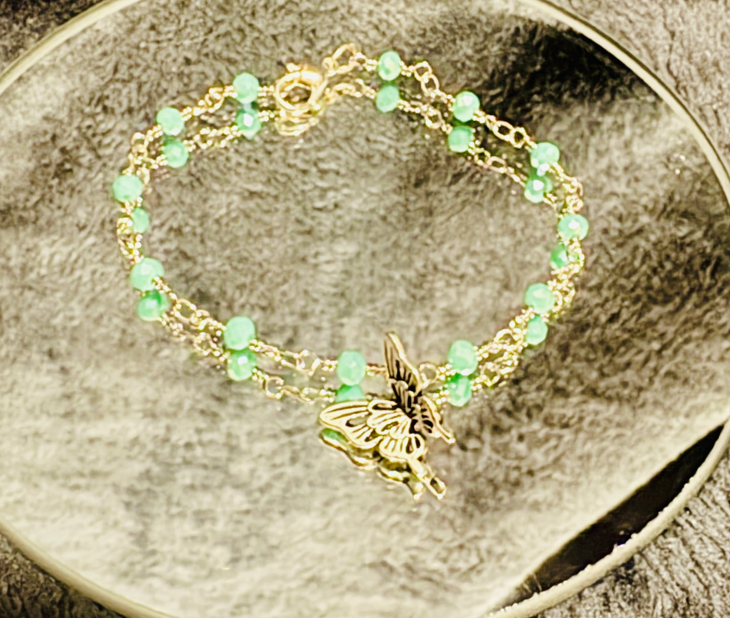Bracelets-with charm - Silver- Handcrafted