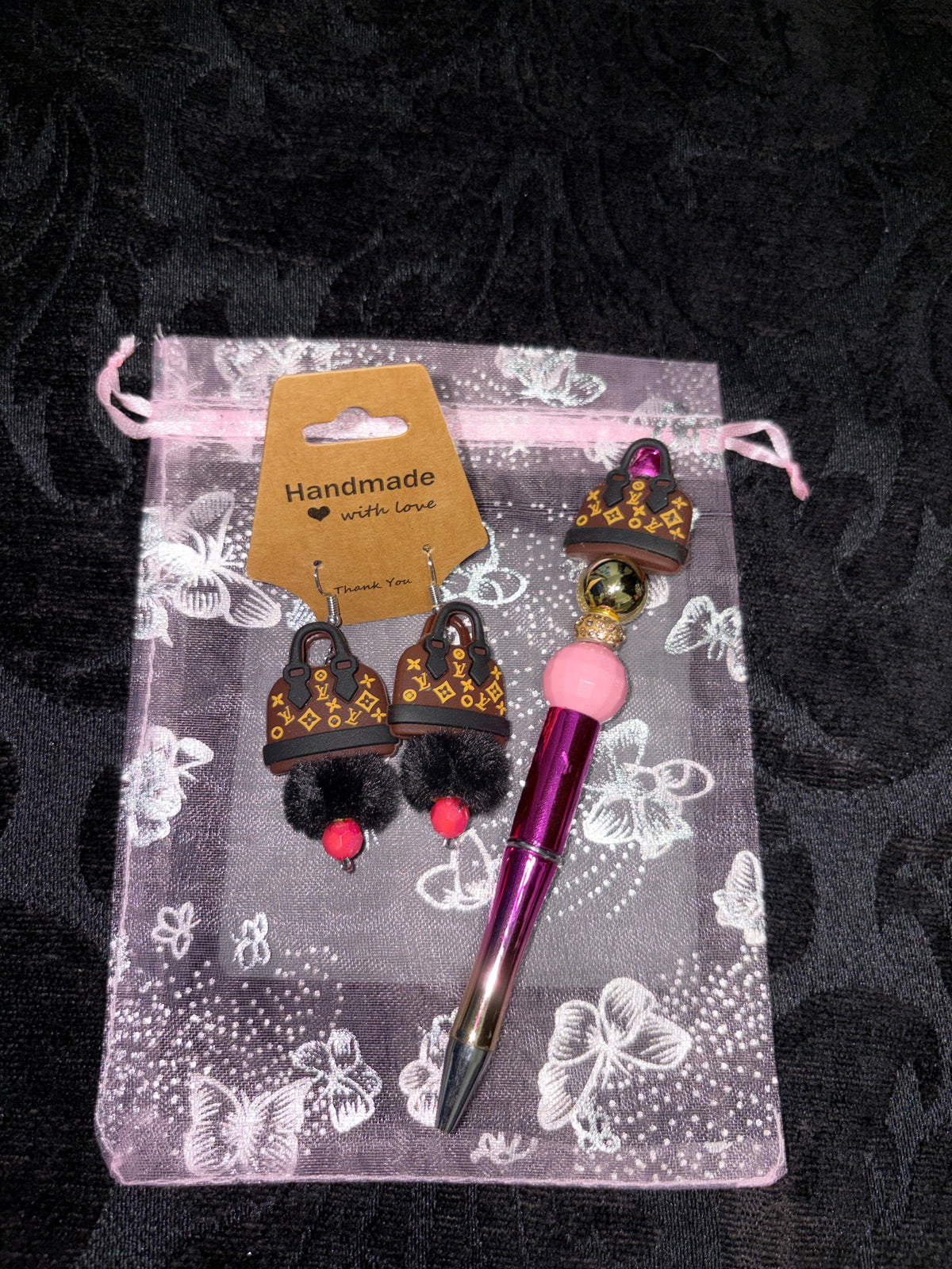 Focal Ink Pen-LV Purse