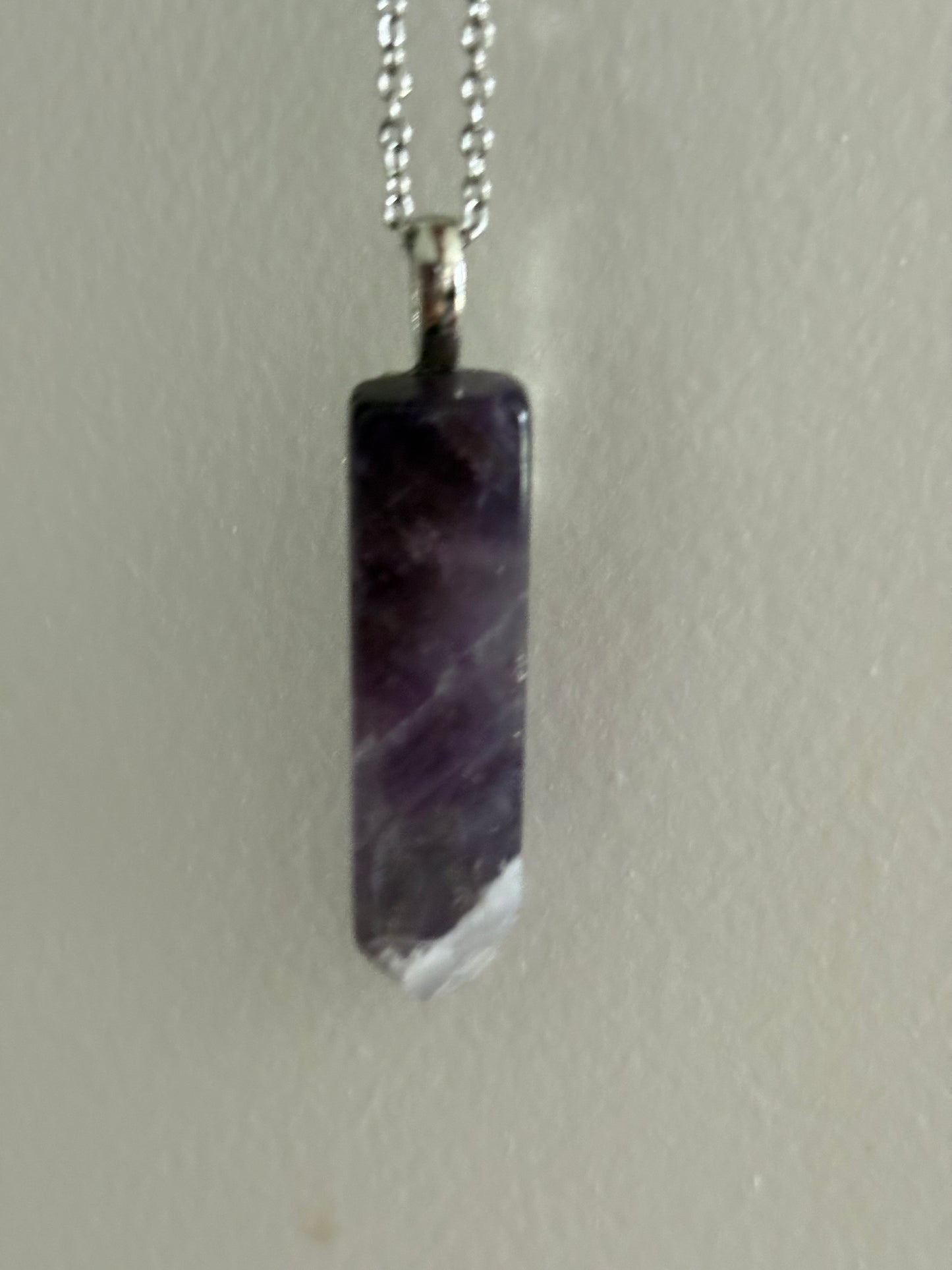 Amethyst necklace