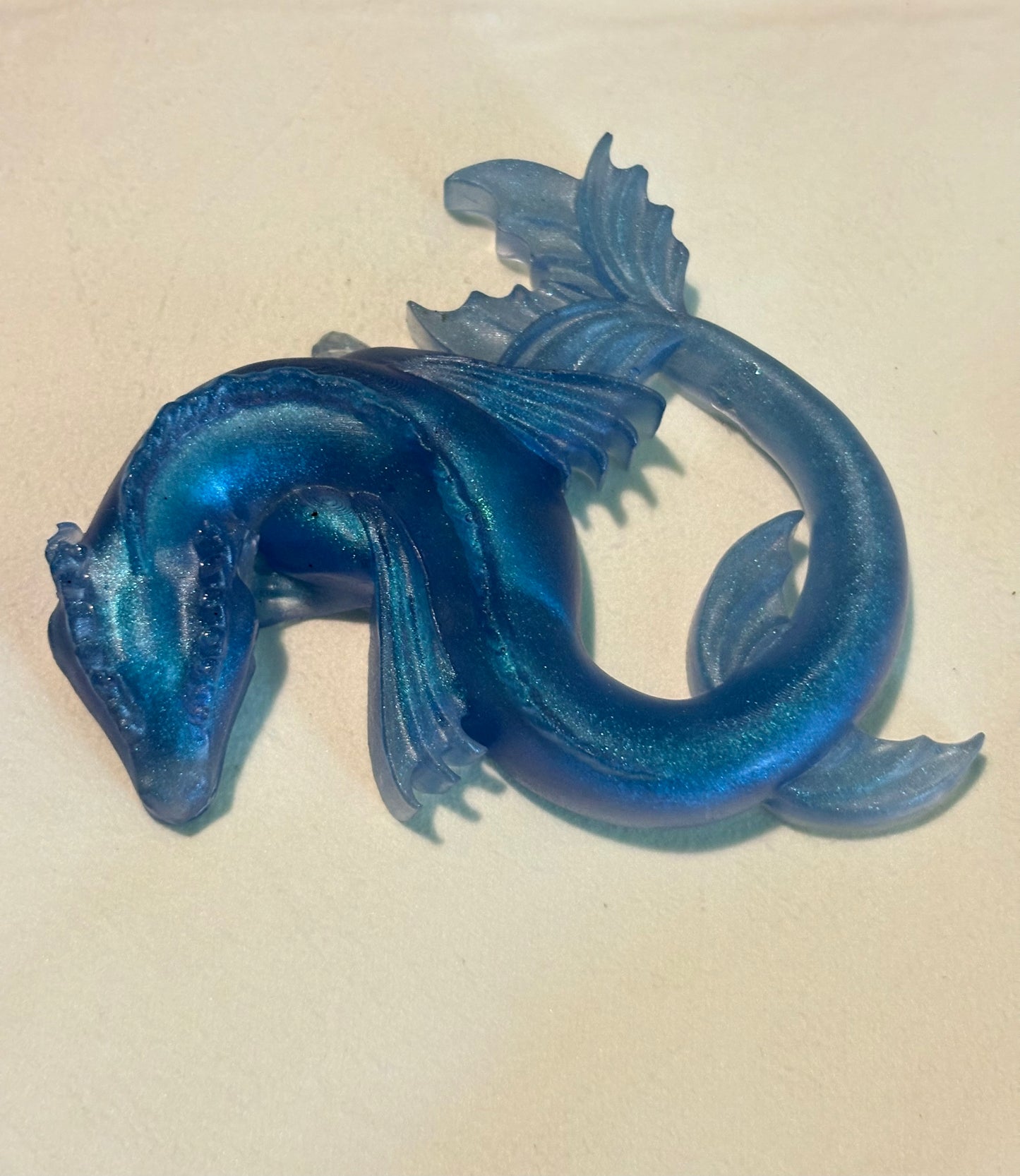 Serpent Dragon Icy Blue