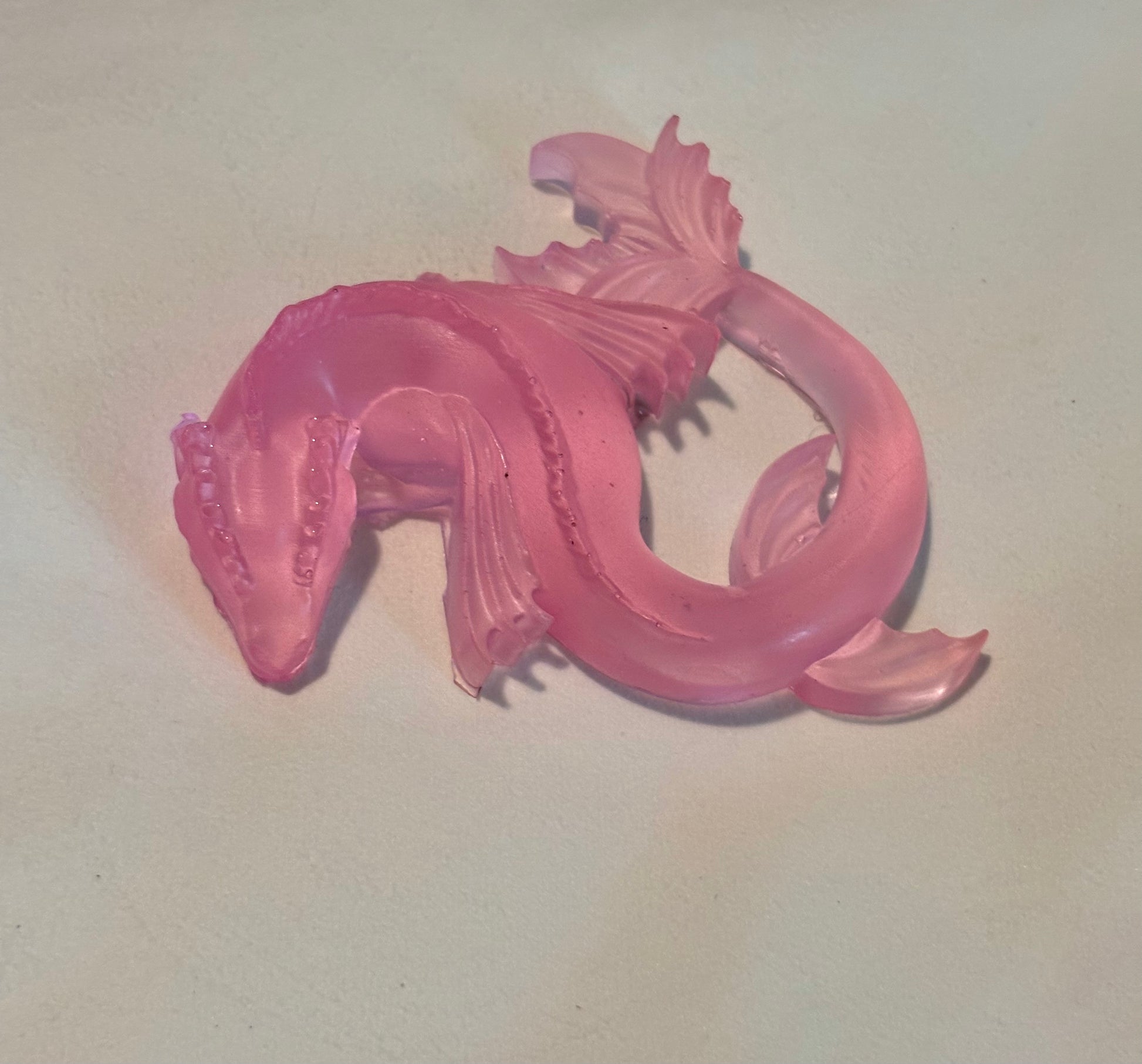 Serpent Dragon Icy Pink