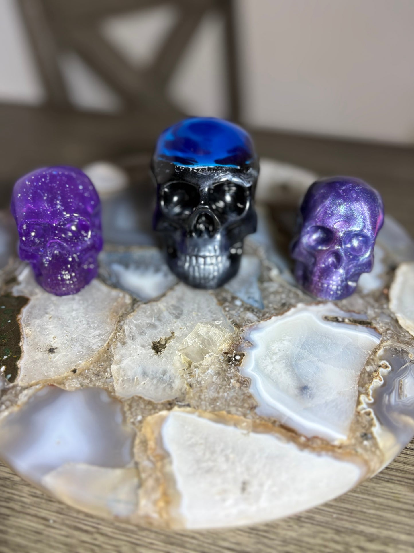 Skeleton Resin art figurines