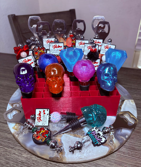 Wine stoppers & Bottle Openers-handmade